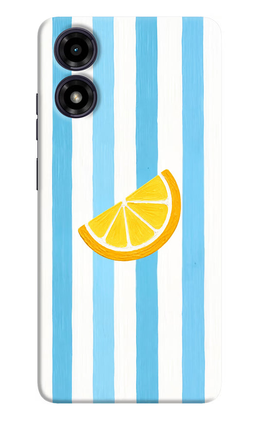 Summer Lemon Moto G04 Hard Case Back Cover by Casekaro