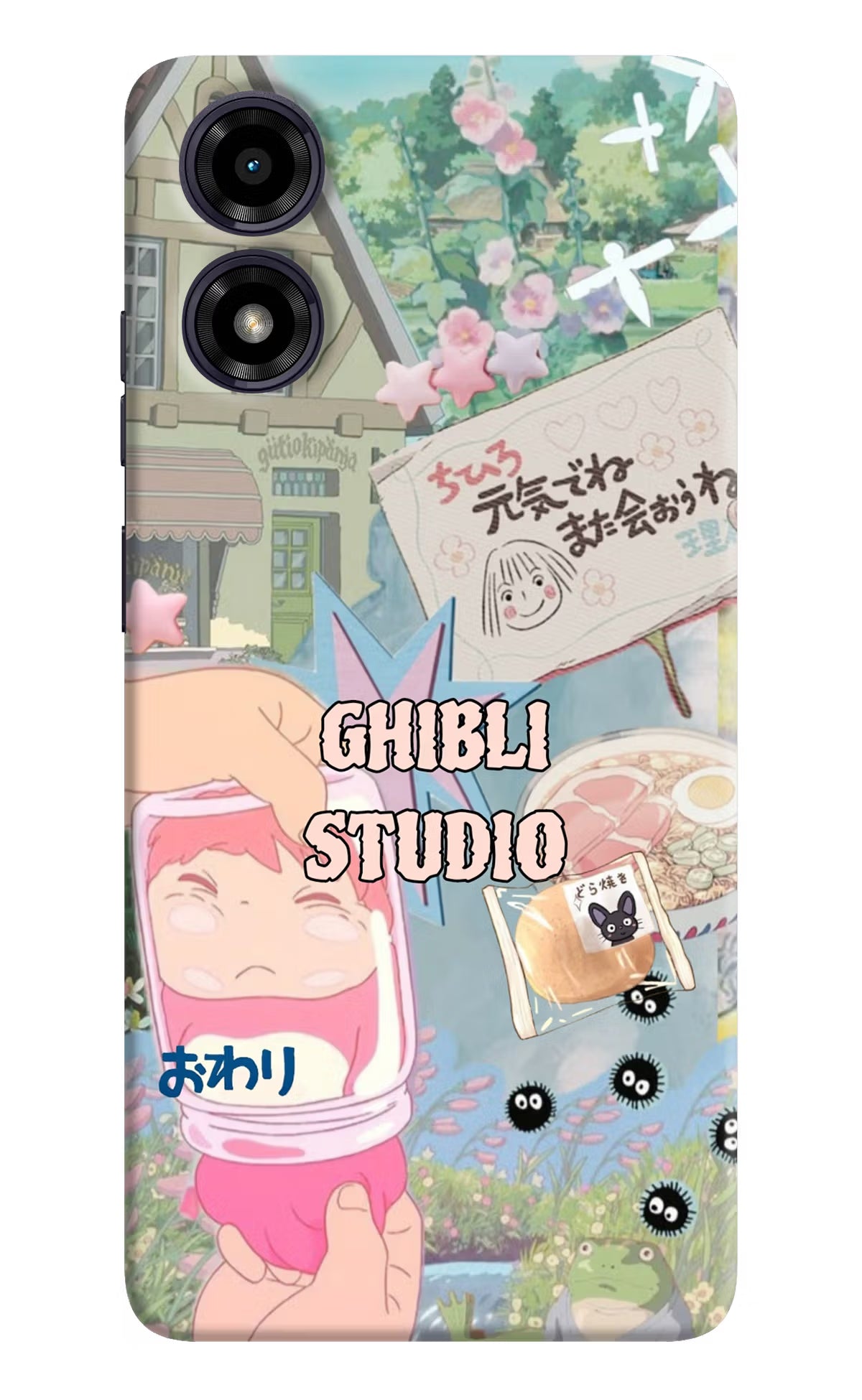 Studio Ghibli Moto G04 Back Cover