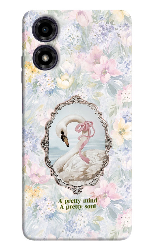 Pretty Mind Pretty Soul Moto G04 Back Cover