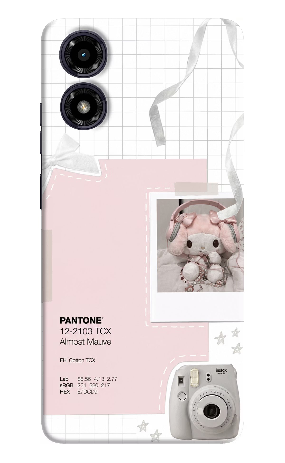 Pantone Asthetic Moto G04 Back Cover
