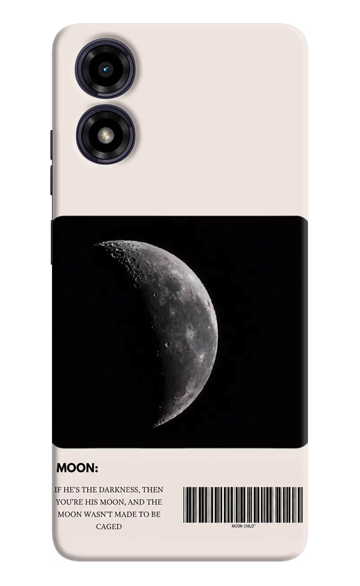 Moon Phase Moto G04 Back Cover