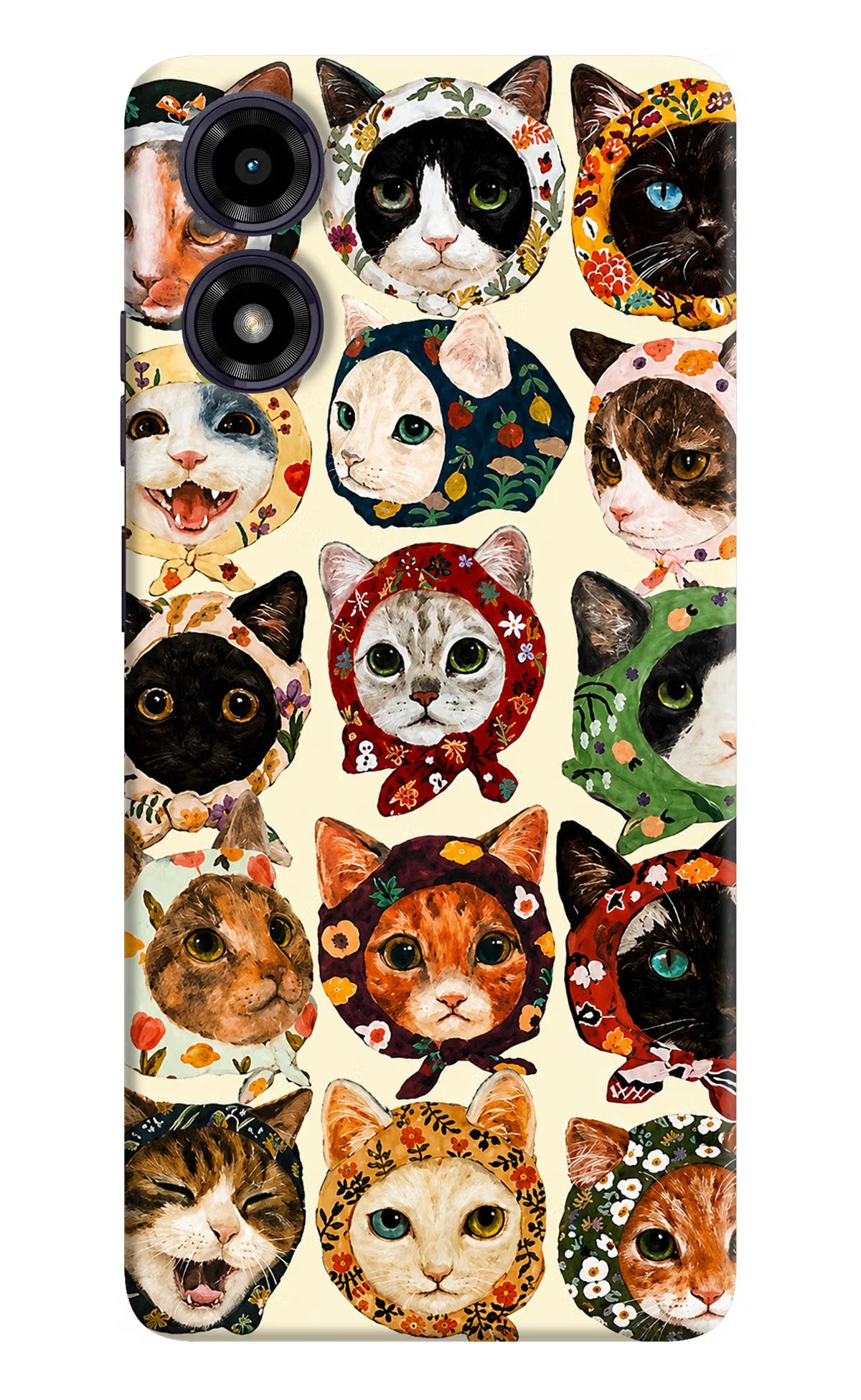 Cool Cat Moto G04 Back Cover