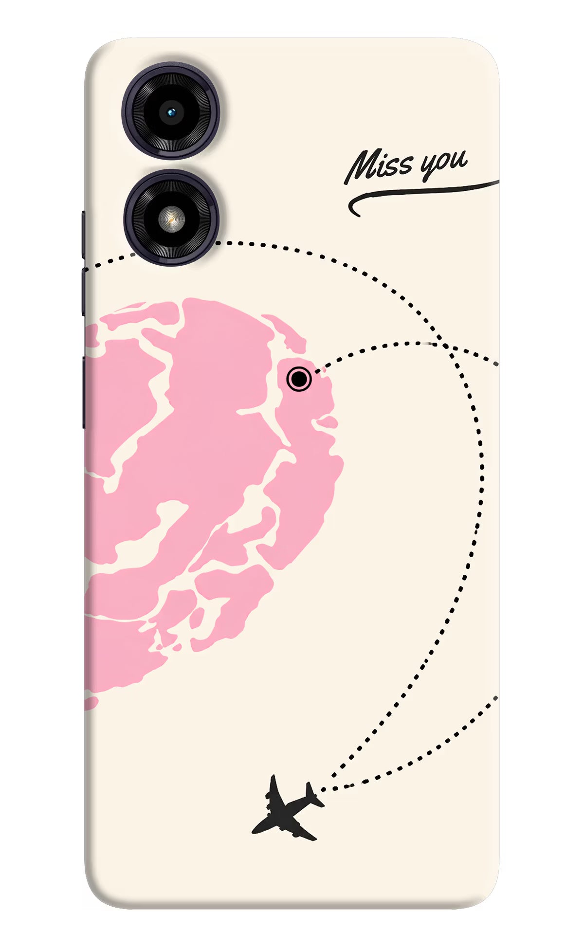 Miss Orbit Moto G04 Back Cover