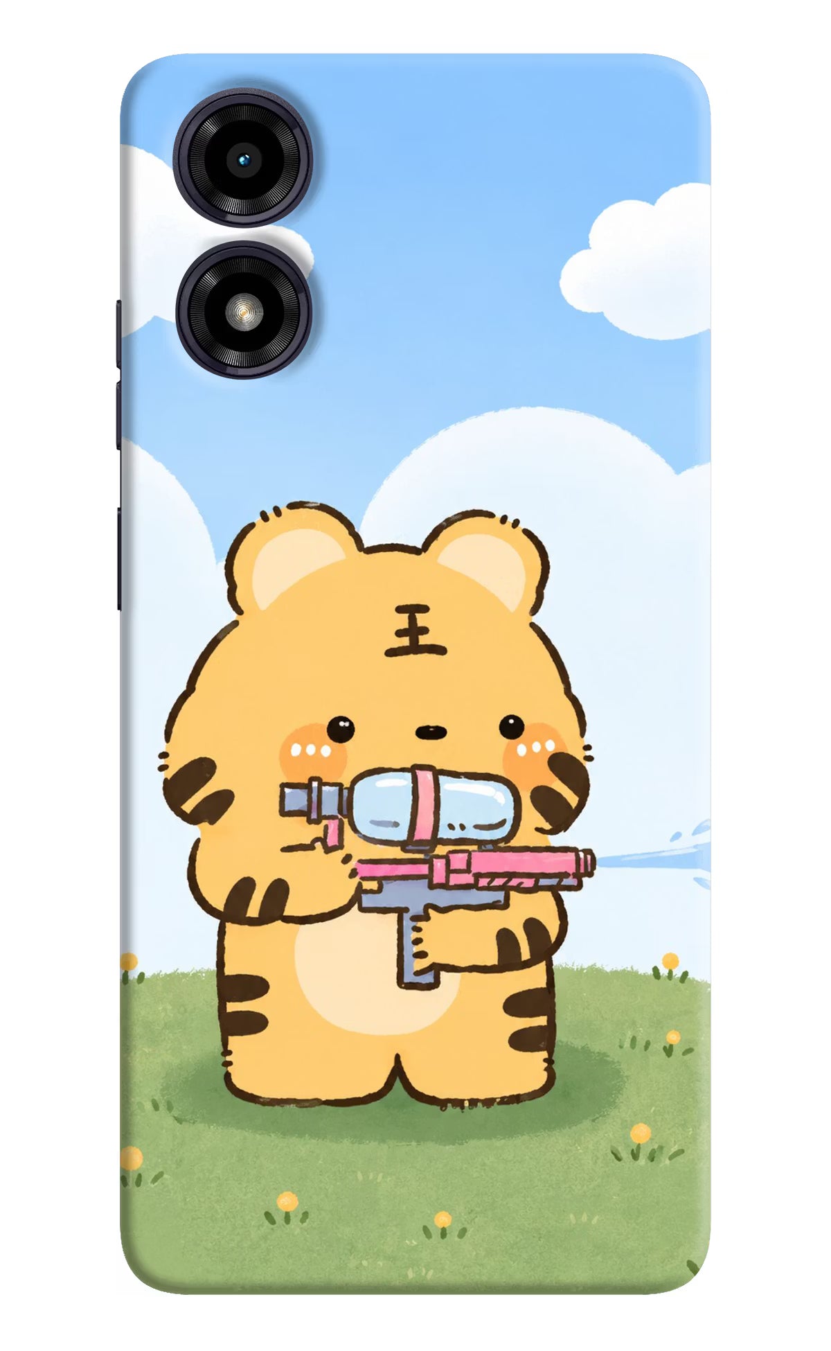 Tiger Treat Moto G04 Back Cover