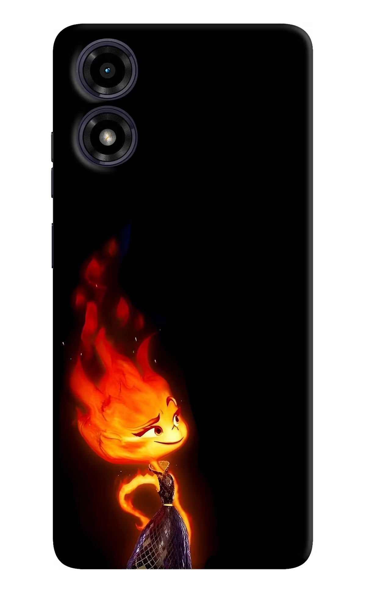 Ember Flame Moto G04 Back Cover