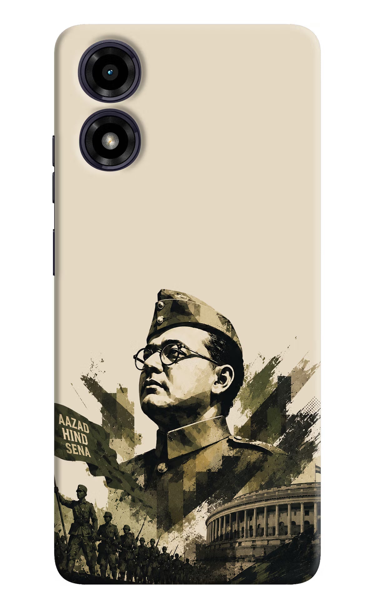 Netaji Rising Moto G04 Back Cover