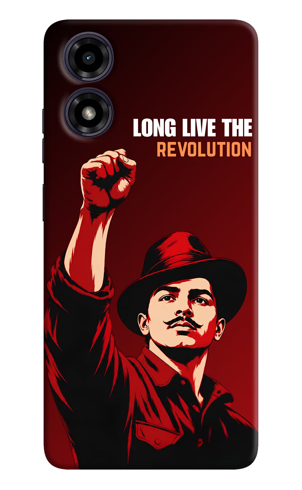 Bhagat Singh Revolution Moto G04 Back Cover