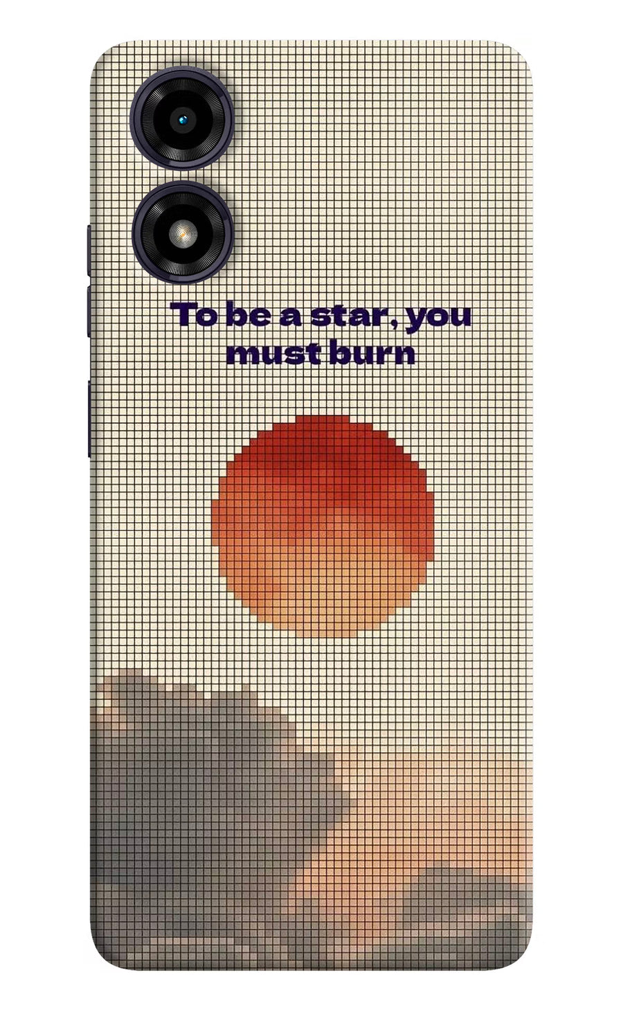 Pixel Sun Moto G04 Back Cover, Hard case