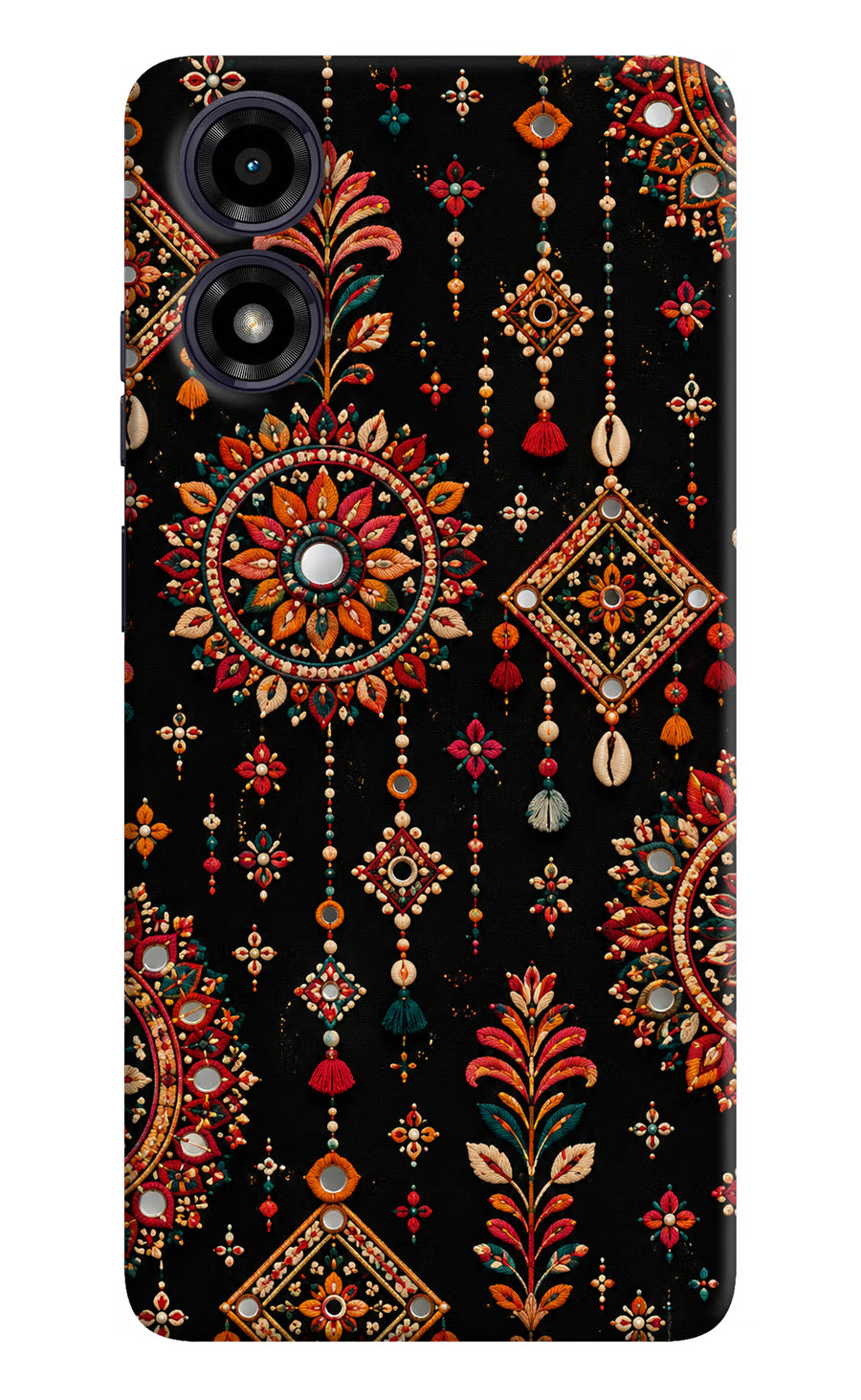Boho Noir Moto G04 Back Cover, Hard case