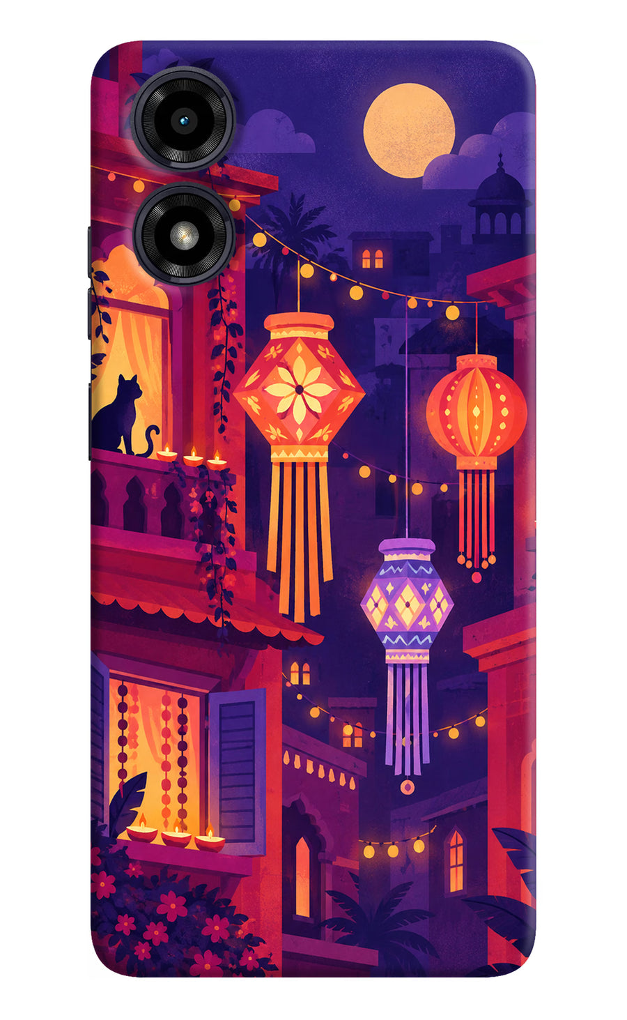 Lantern Lane Moto G04 Back Cover, Hard case