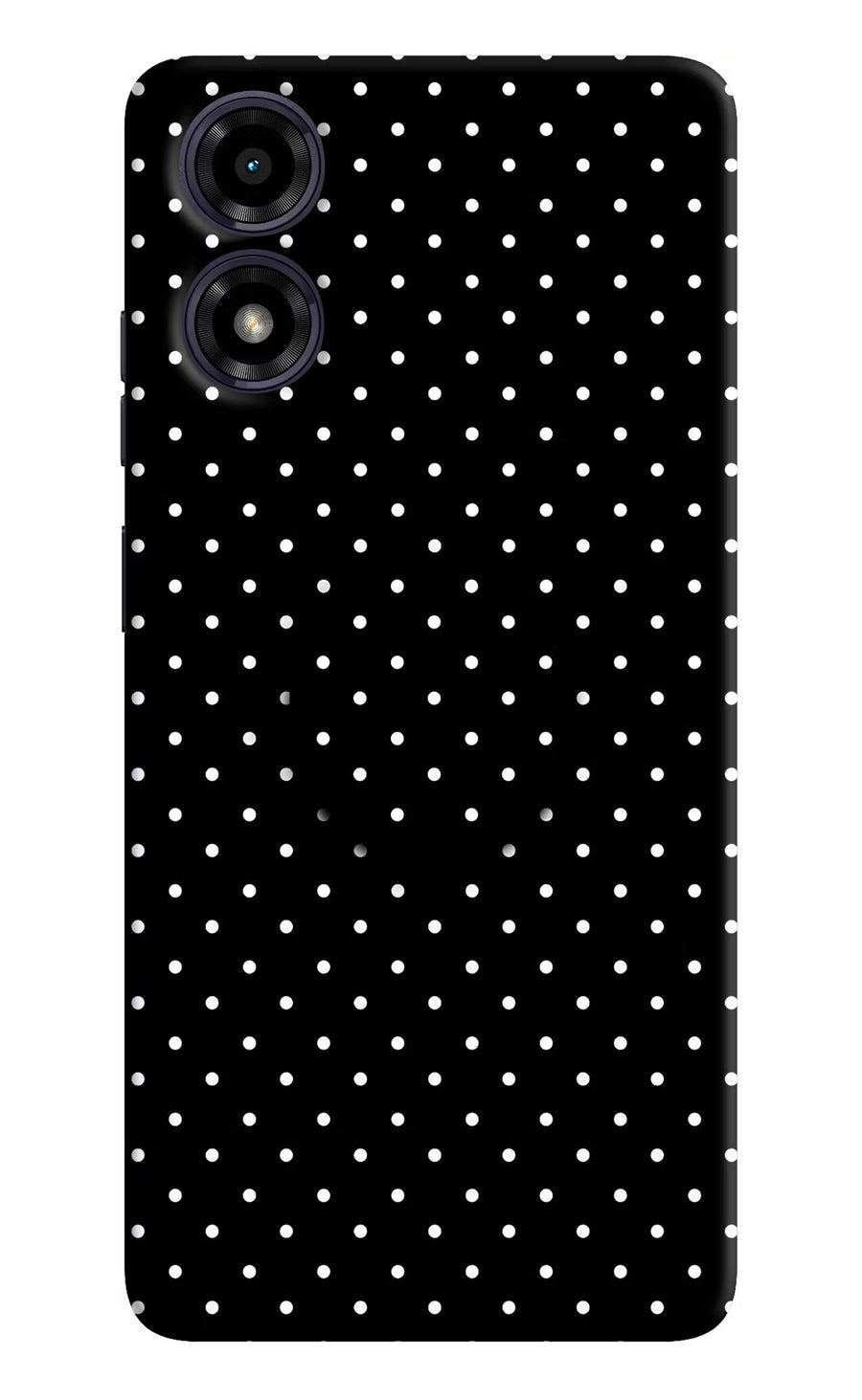White Dots Moto G04 Pop Case, Hard case