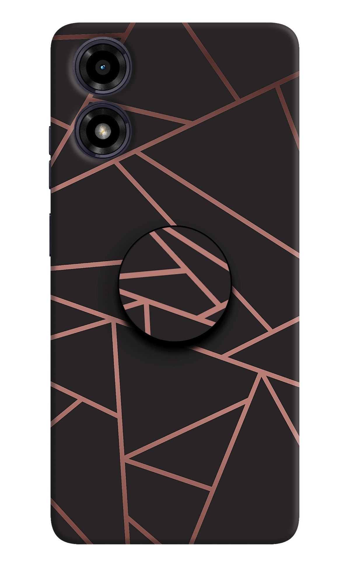 Geometric Pattern Moto G04 Pop Case