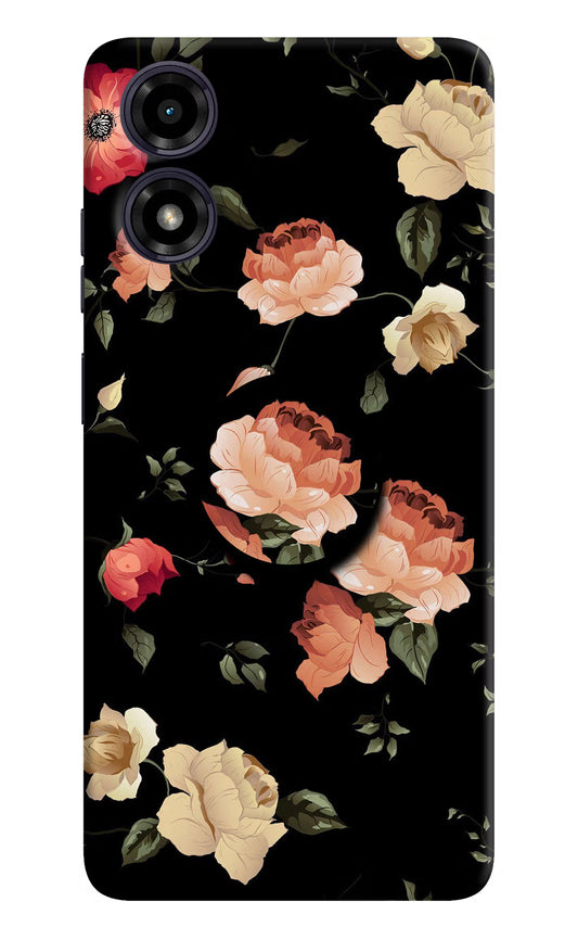 Flowers Moto G04 Pop Case by Casekaro