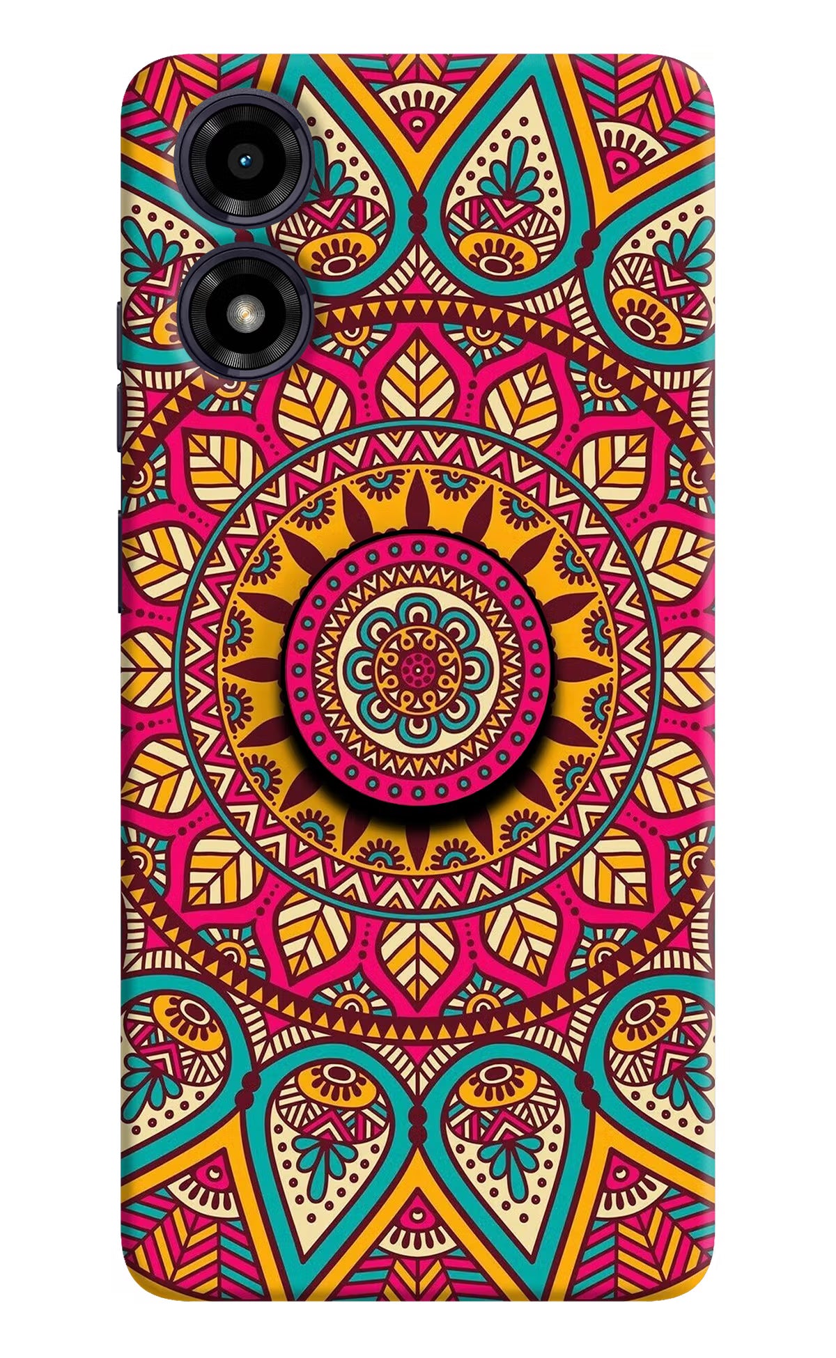 Mandala Moto G04 Pop Case by Casekaro