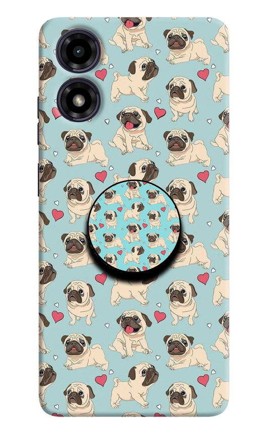 Pug Dog Moto G04 Pop Case by Casekaro