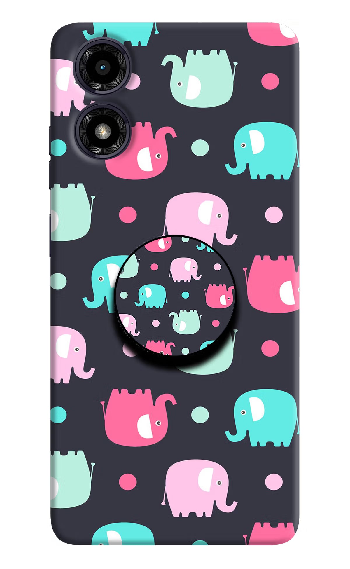 Baby Elephants Moto G04 Pop Case by Casekaro