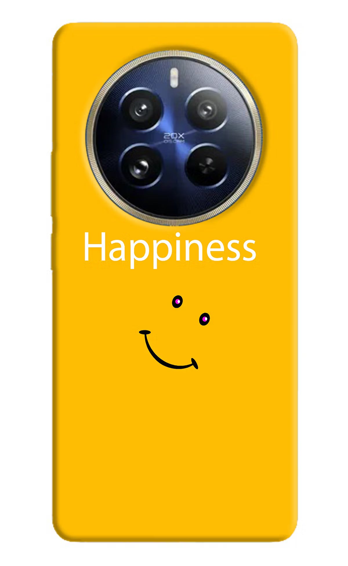 Happiness With Smiley Realme 12 Pro 5G/12 Pro+ 5G Hard Case Back Cover by Casekaro