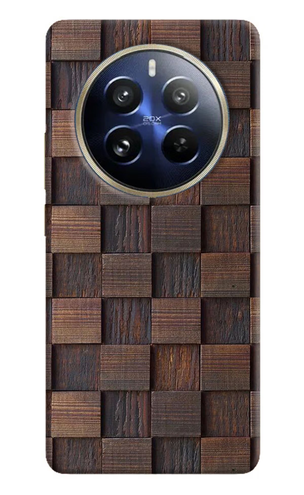 Wooden Cube Design Realme 12 Pro 5G/12 Pro+ 5G Hard Case Back Cover by Casekaro