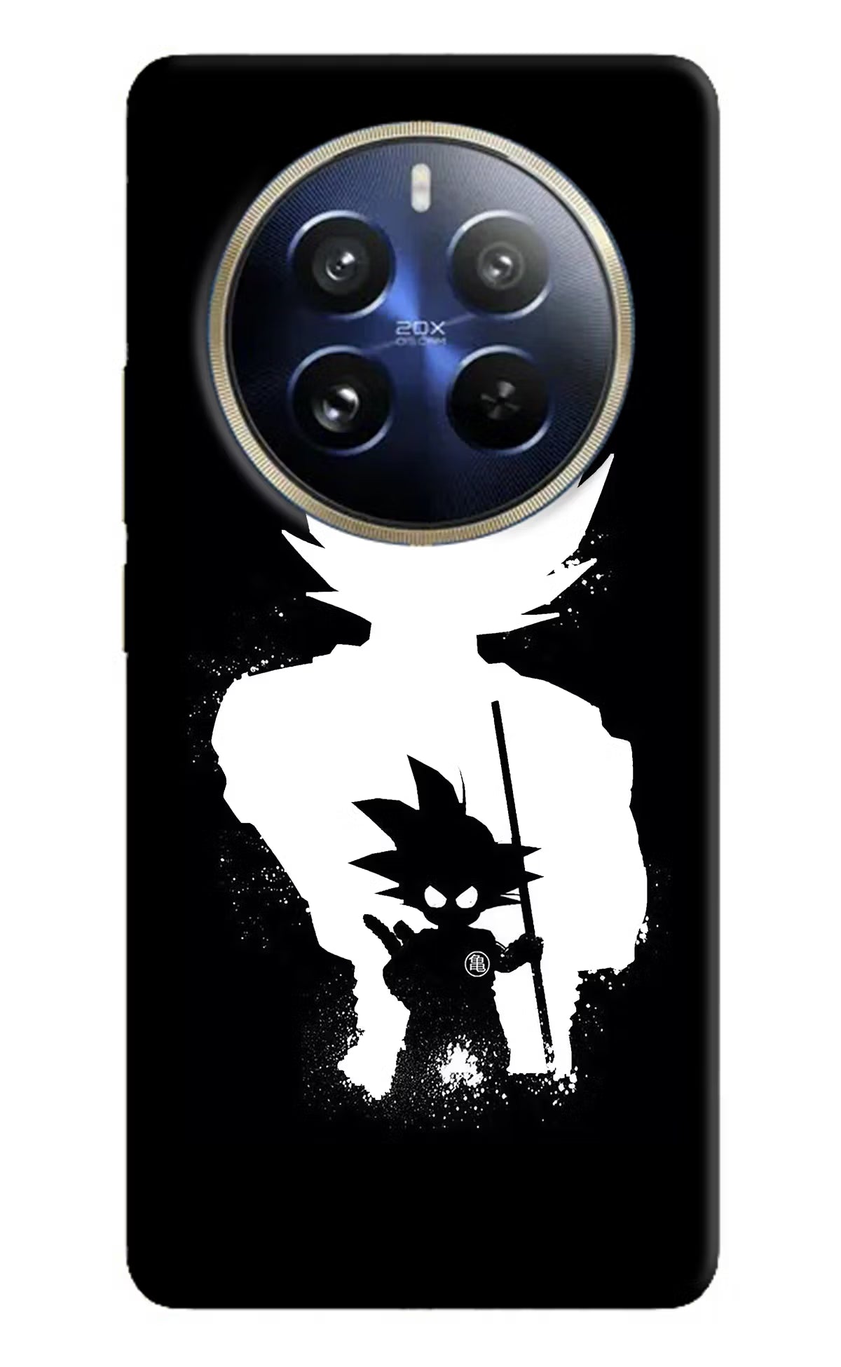 Goku Shadow Realme 12 Pro 5G/12 Pro+ 5G Hard Case Back Cover by Casekaro