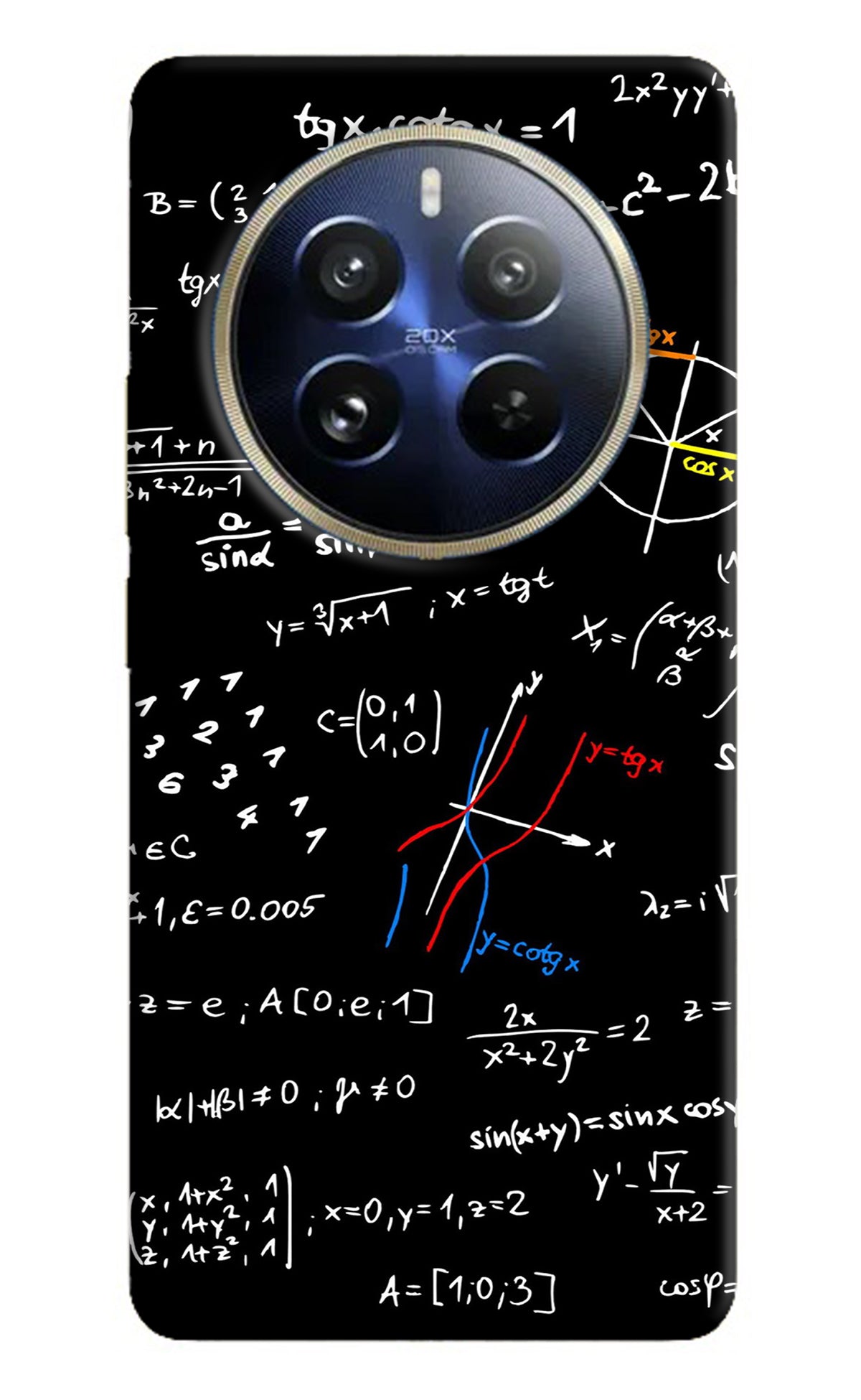 Mathematics Formula Realme 12 Pro 5G/12 Pro+ 5G Back Cover