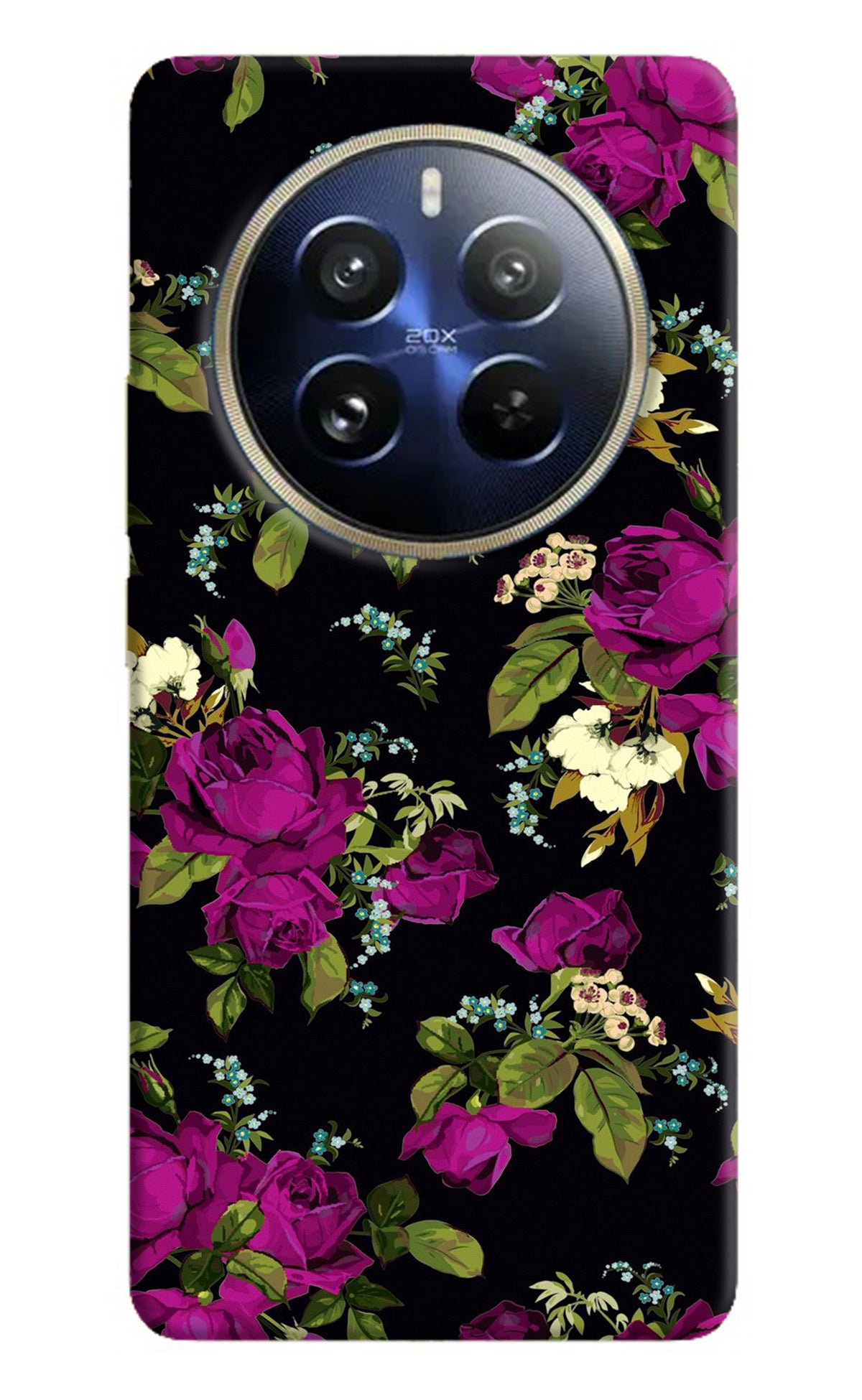 Flowers Realme 12 Pro 5G/12 Pro+ 5G Back Cover