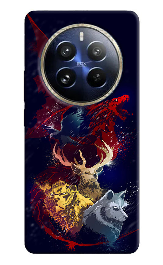 Game Of Thrones Realme 12 Pro 5G/12 Pro+ 5G Hard Case Back Cover by Casekaro