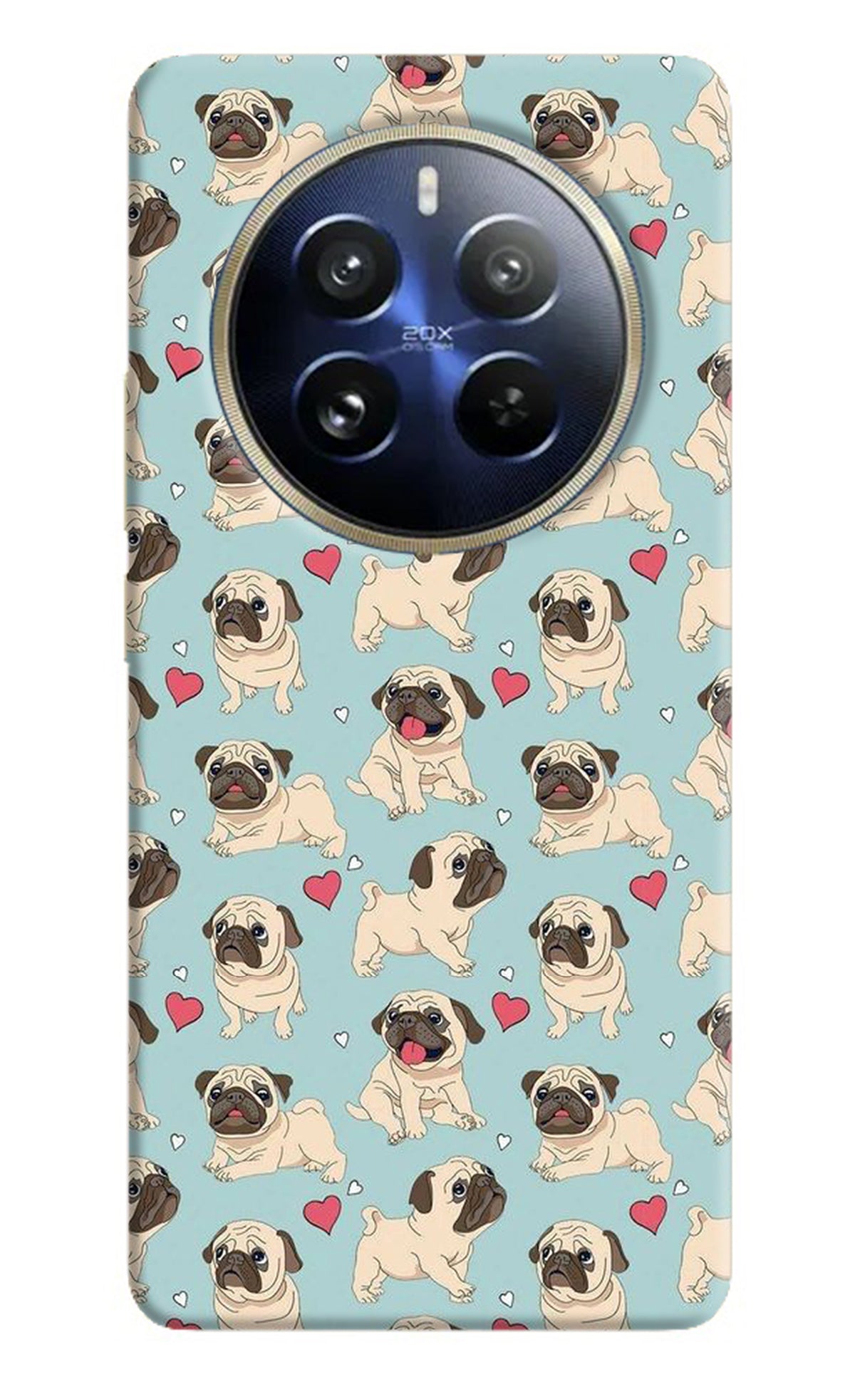 Pug Dog Realme 12 Pro 5G/12 Pro+ 5G Back Cover