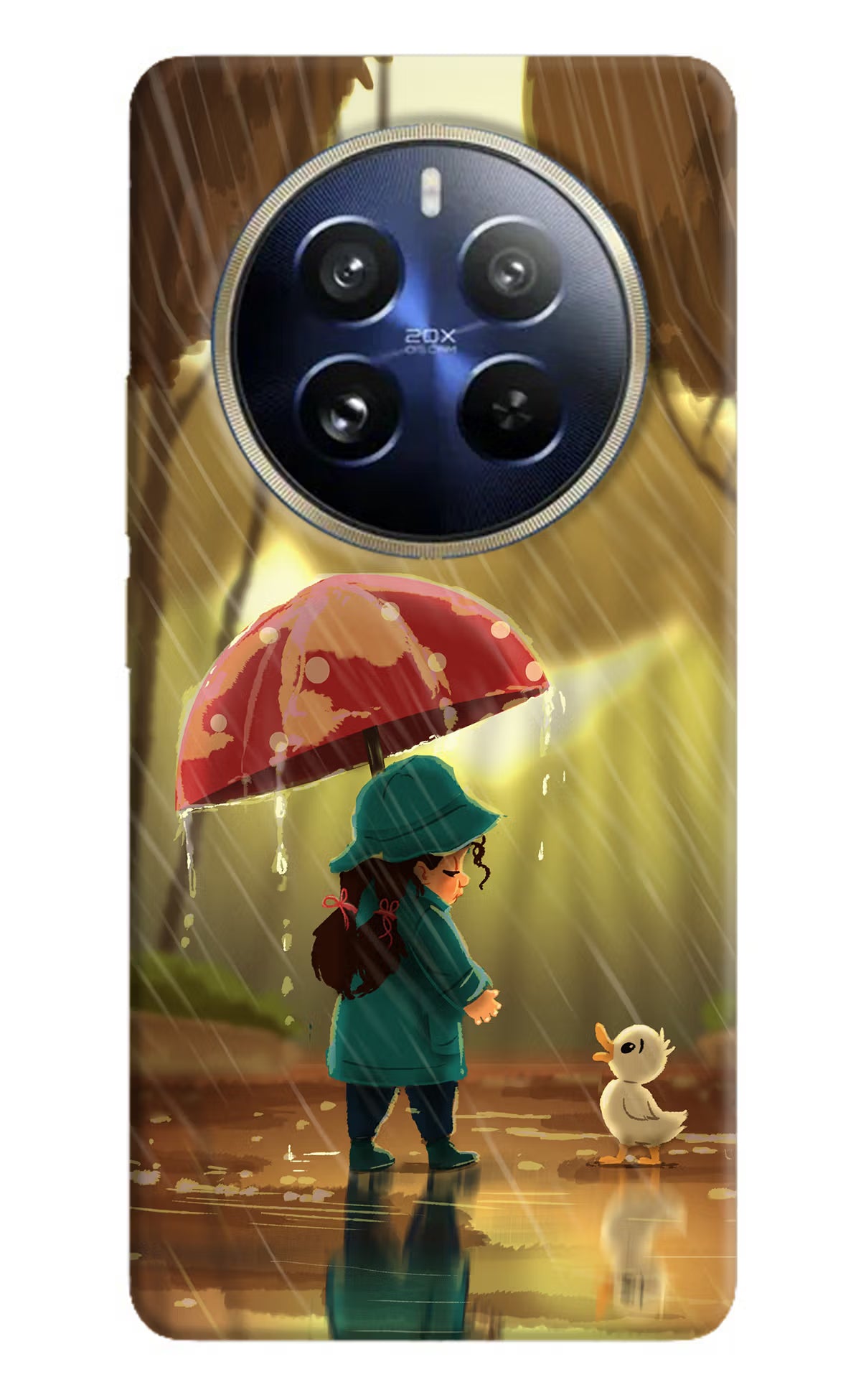 Rainy Day Realme 12 Pro 5G/12 Pro+ 5G Hard Case Back Cover by Casekaro