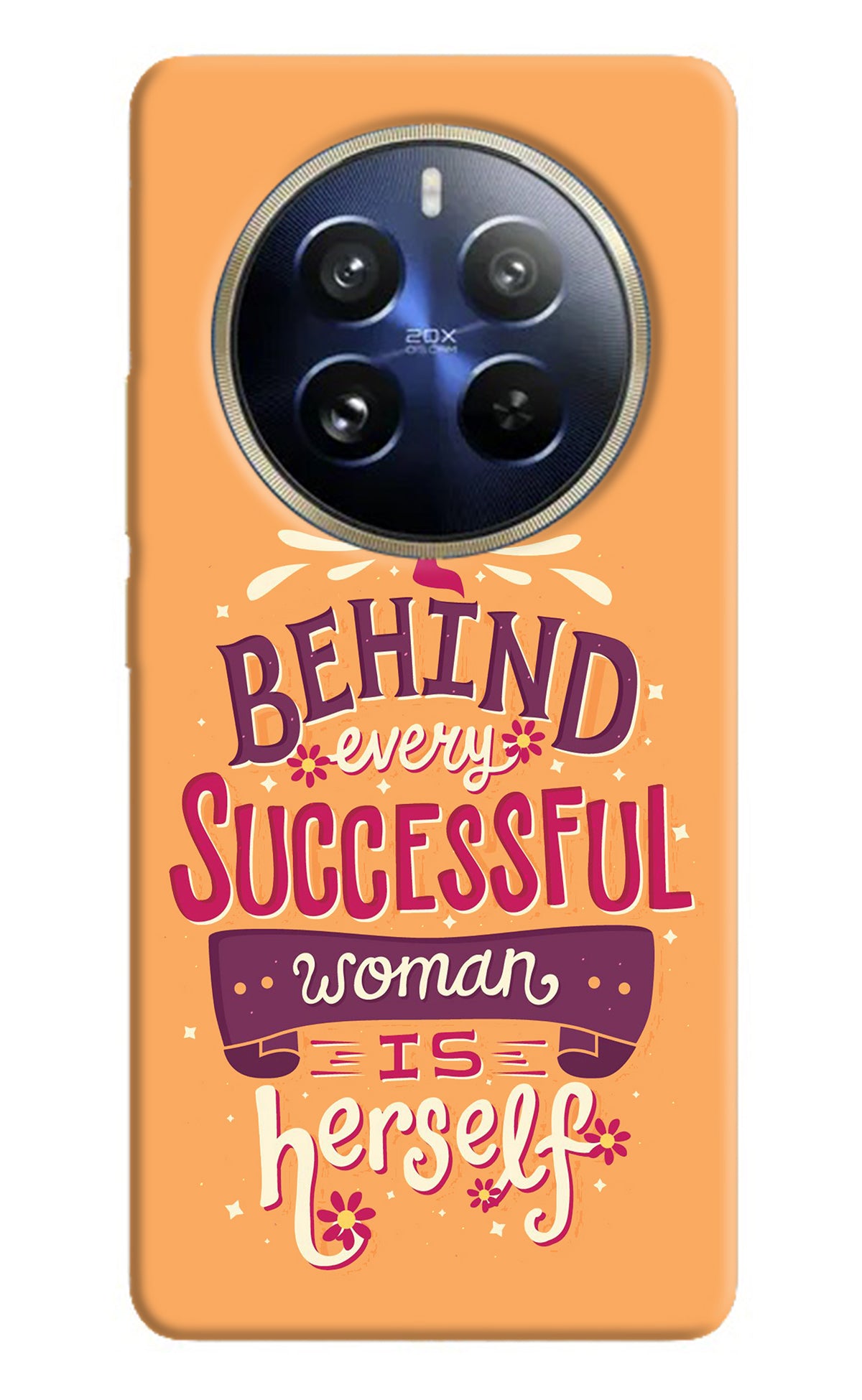 Behind Every Successful Woman There Is Herself Realme 12 Pro 5G/12 Pro+ 5G Back Cover