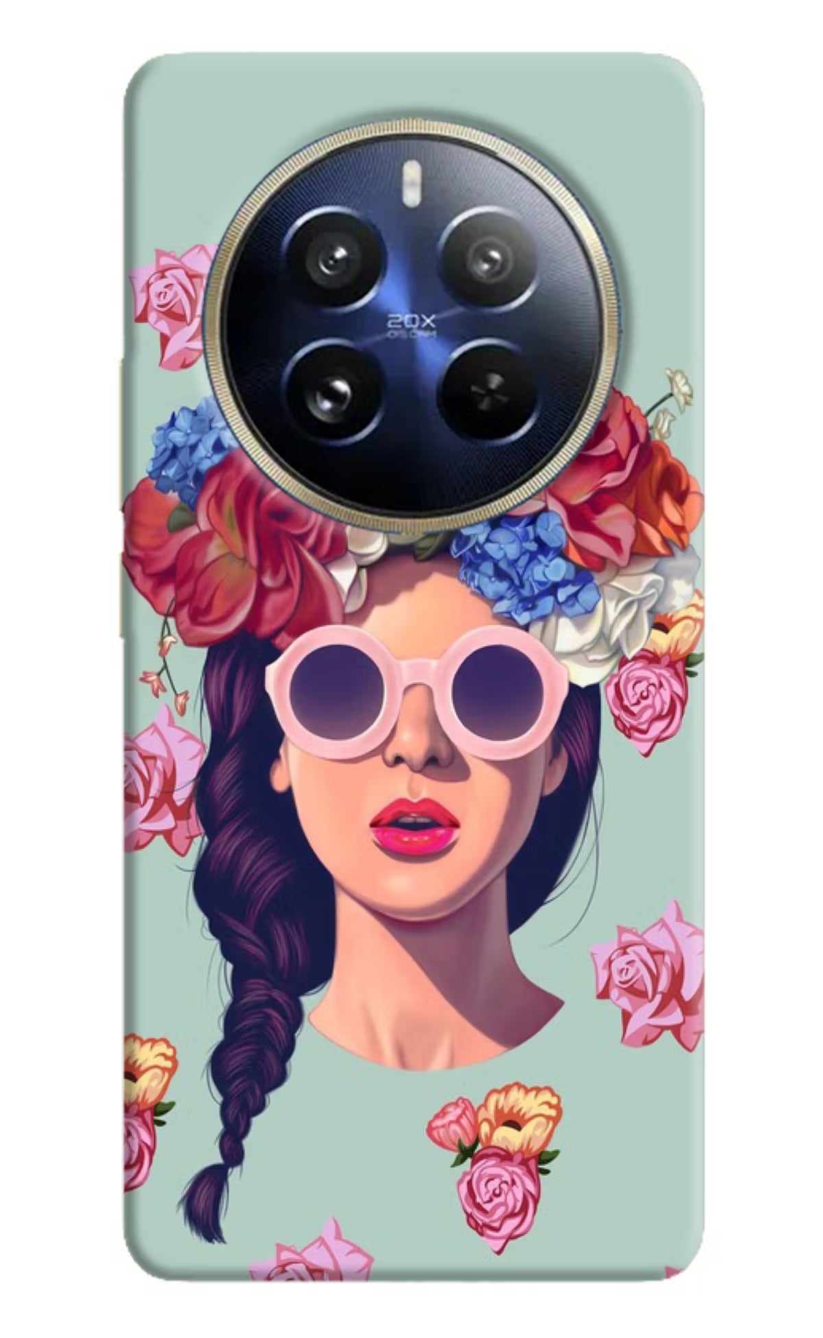 Pretty Girl Realme 12 Pro 5G/12 Pro+ 5G Hard Case Back Cover by Casekaro