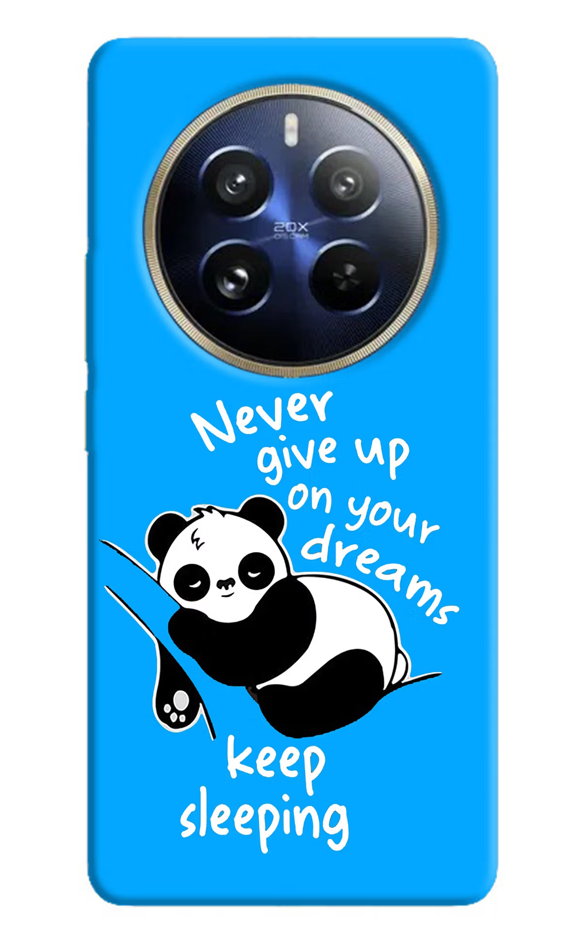 Keep Sleeping Realme 12 Pro 5G/12 Pro+ 5G Hard Case Back Cover by Casekaro