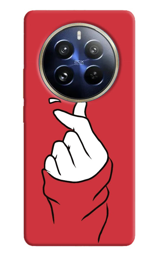 Korean Love Sign Realme 12 Pro 5G/12 Pro+ 5G Hard Case Back Cover by Casekaro