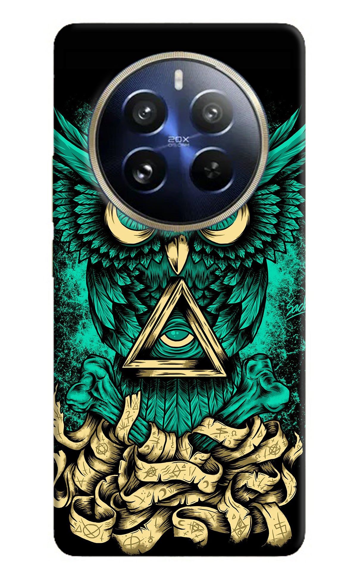 Green Owl Realme 12 Pro 5G/12 Pro+ 5G Back Cover