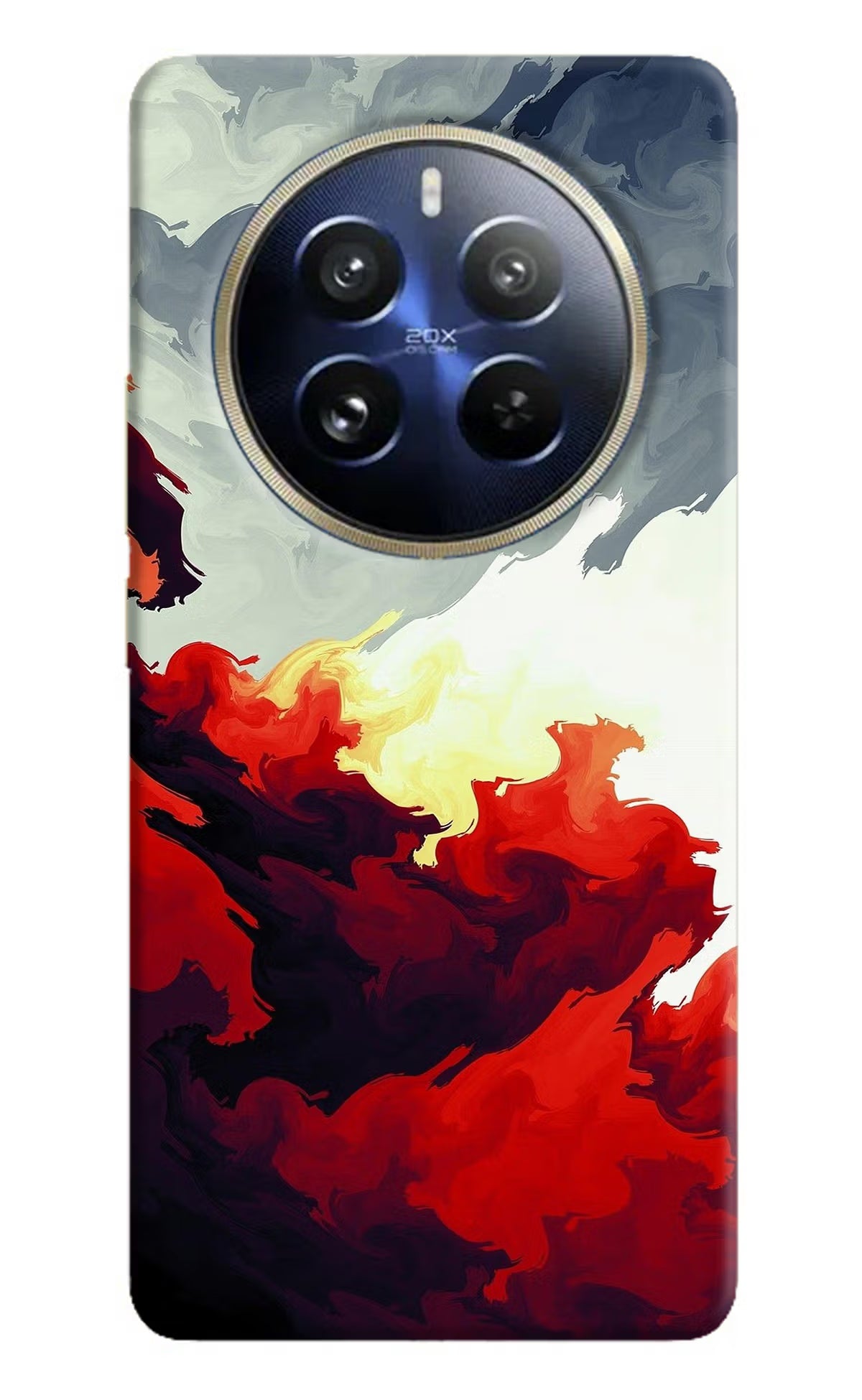 Fire Cloud Realme 12 Pro 5G/12 Pro+ 5G Hard Case Back Cover by Casekaro