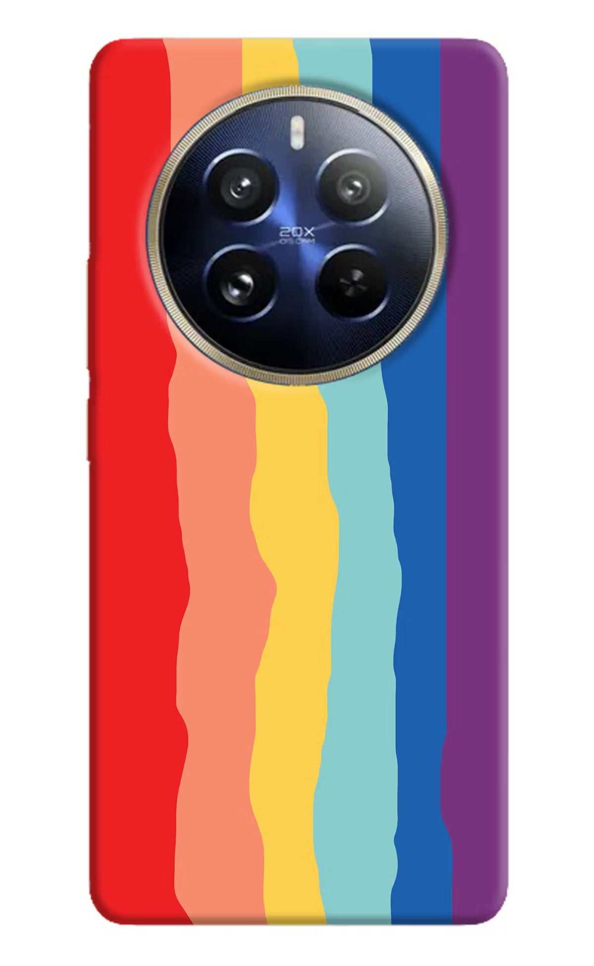 Rainbow Realme 12 Pro 5G/12 Pro+ 5G Hard Case Back Cover by Casekaro