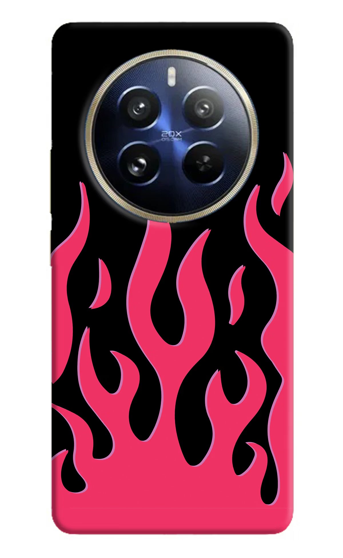 Fire Flames Realme 12 Pro 5G/12 Pro+ 5G Hard Case Back Cover by Casekaro