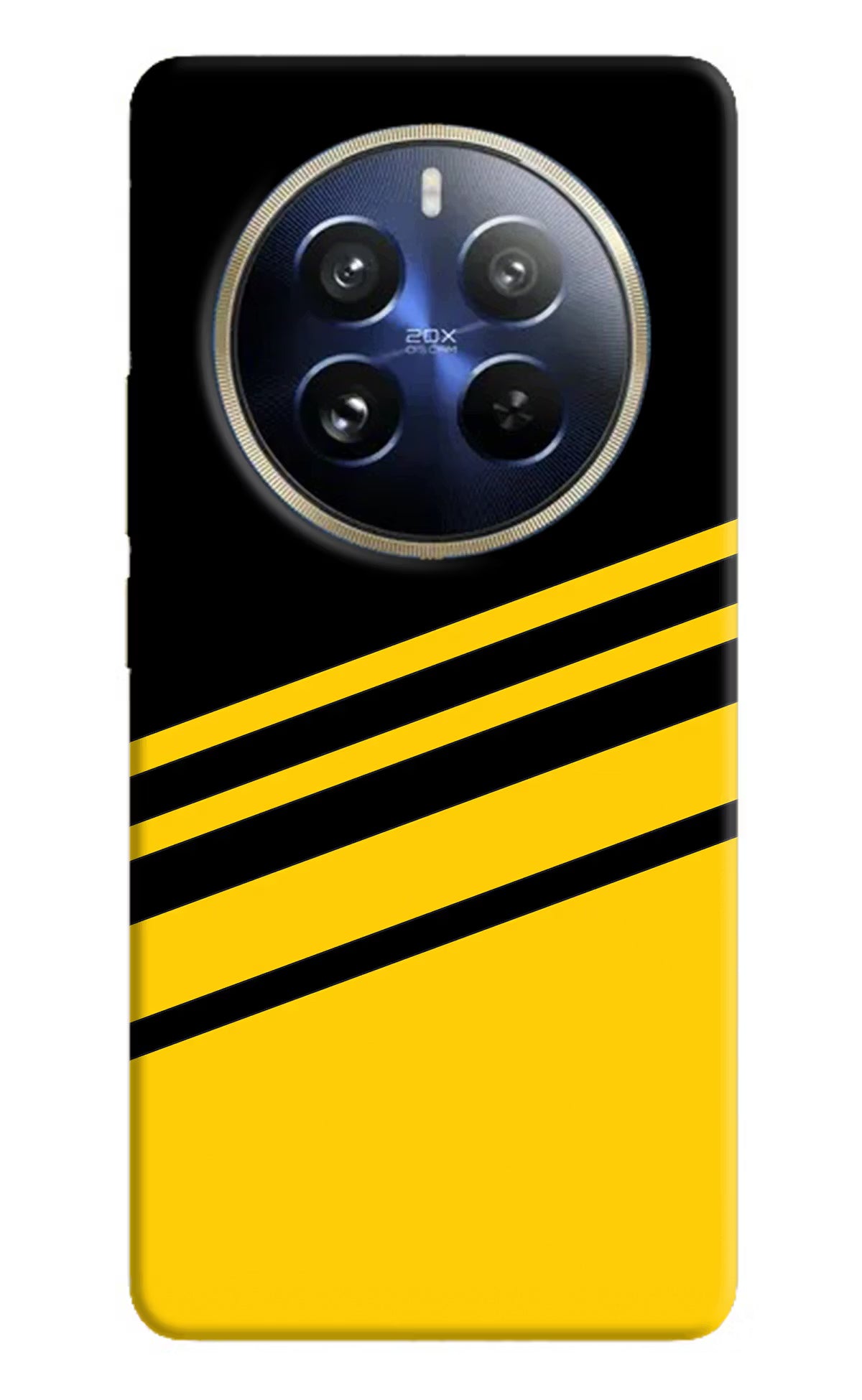 Yellow Shades Realme 12 Pro 5G/12 Pro+ 5G Hard Case Back Cover by Casekaro