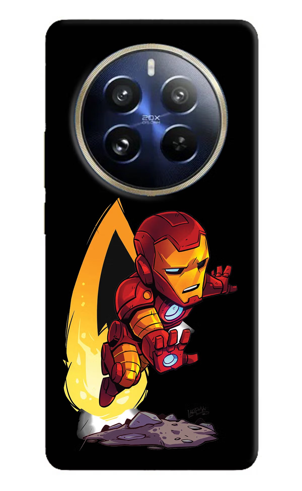 IronMan Realme 12 Pro 5G/12 Pro+ 5G Hard Case Back Cover by Casekaro