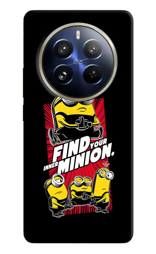Find your inner Minion Realme 12 Pro 5G/12 Pro+ 5G Hard Case Back Cover by Casekaro