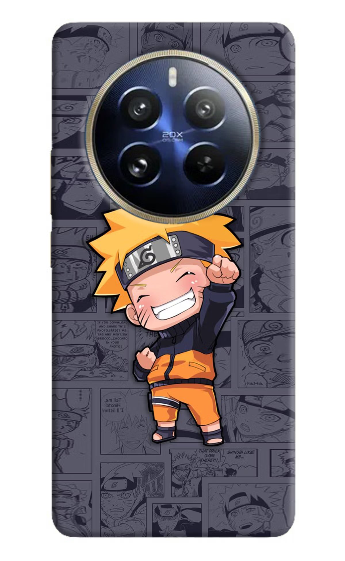 Chota Naruto Realme 12 Pro 5G/12 Pro+ 5G Hard Case Back Cover by Casekaro