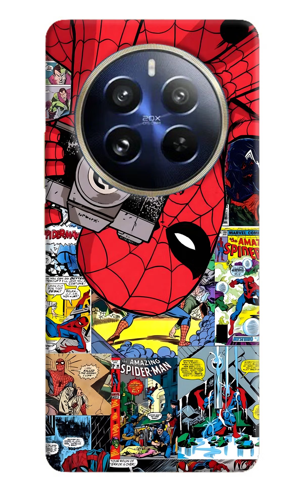 Spider Man Realme 12 Pro 5G/12 Pro+ 5G Hard Case Back Cover by Casekaro