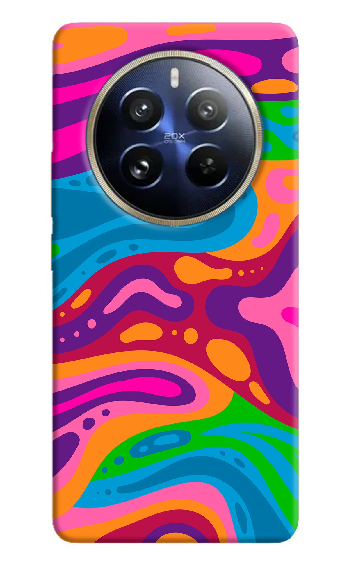 Trippy Pattern Realme 12 Pro 5G/12 Pro+ 5G Back Cover