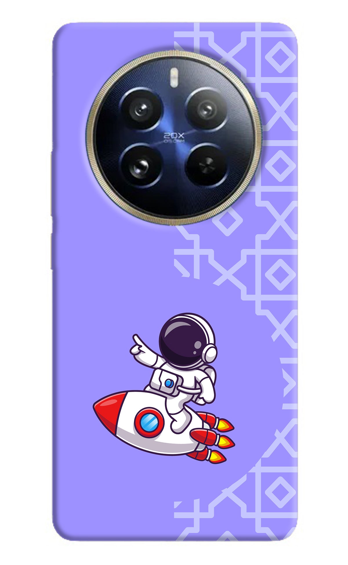 Cute Astronaut Realme 12 Pro 5G/12 Pro+ 5G Back Cover