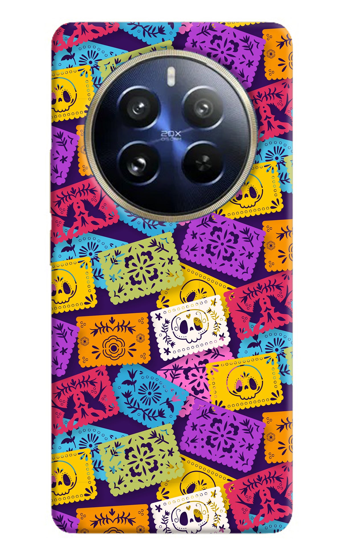 Mexican Pattern Realme 12 Pro 5G/12 Pro+ 5G Back Cover