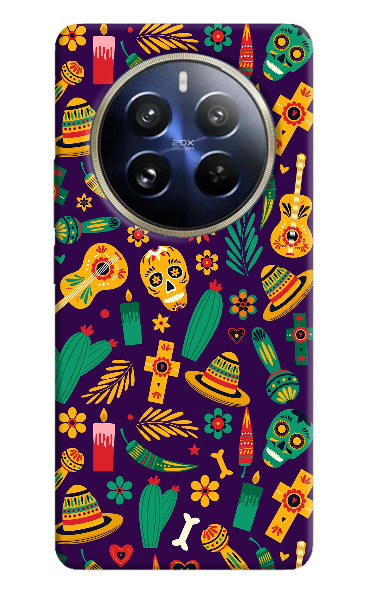 Mexican Artwork Realme 12 Pro 5G/12 Pro+ 5G Back Cover