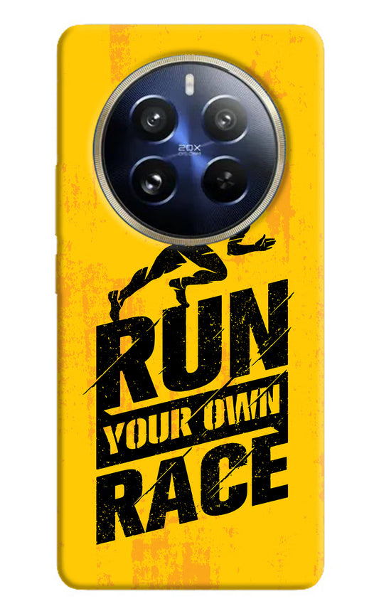 Run Your Own Race Realme 12 Pro 5G/12 Pro+ 5G Hard Case Back Cover by Casekaro