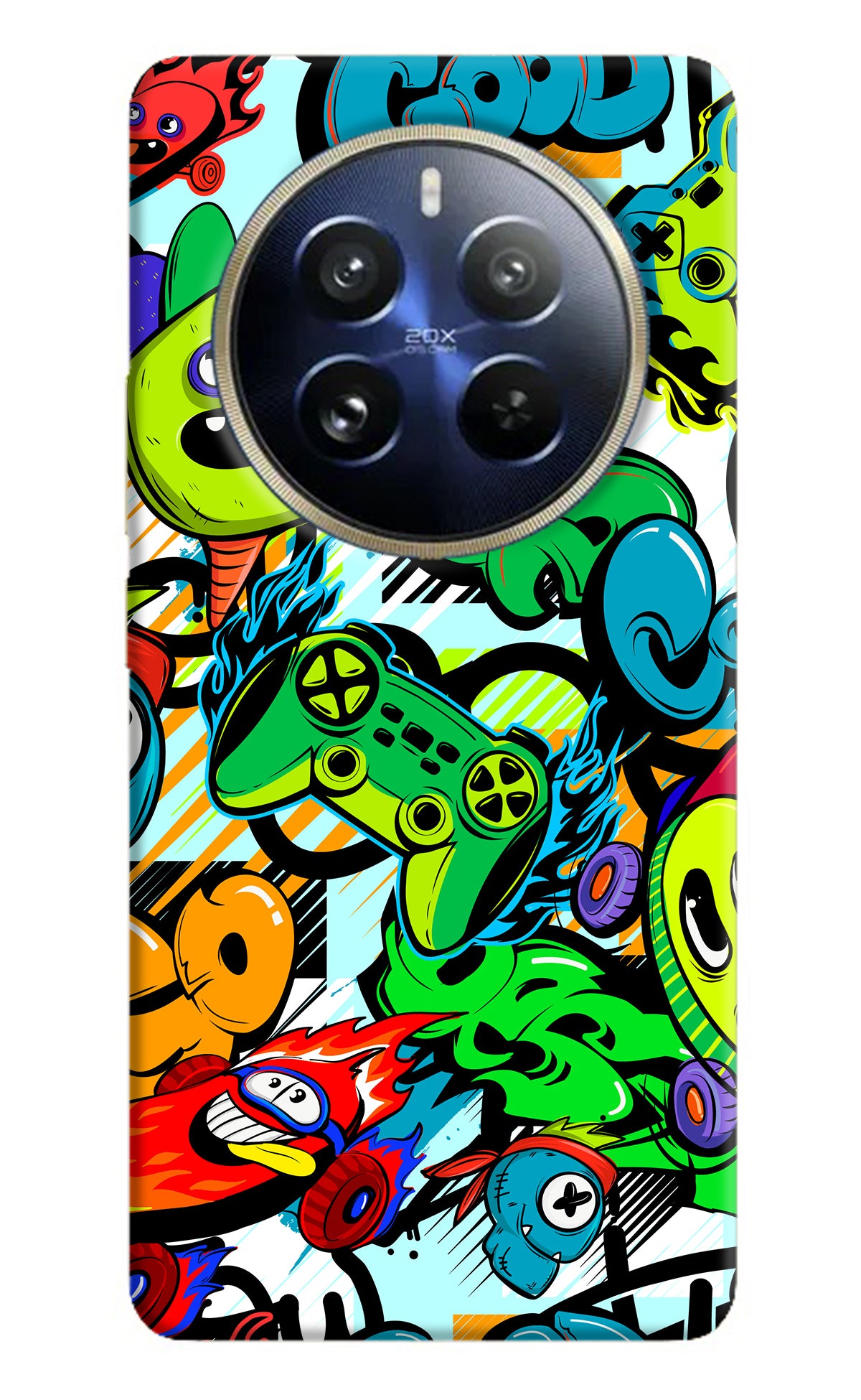 Game Doodle Realme 12 Pro 5G/12 Pro+ 5G Back Cover