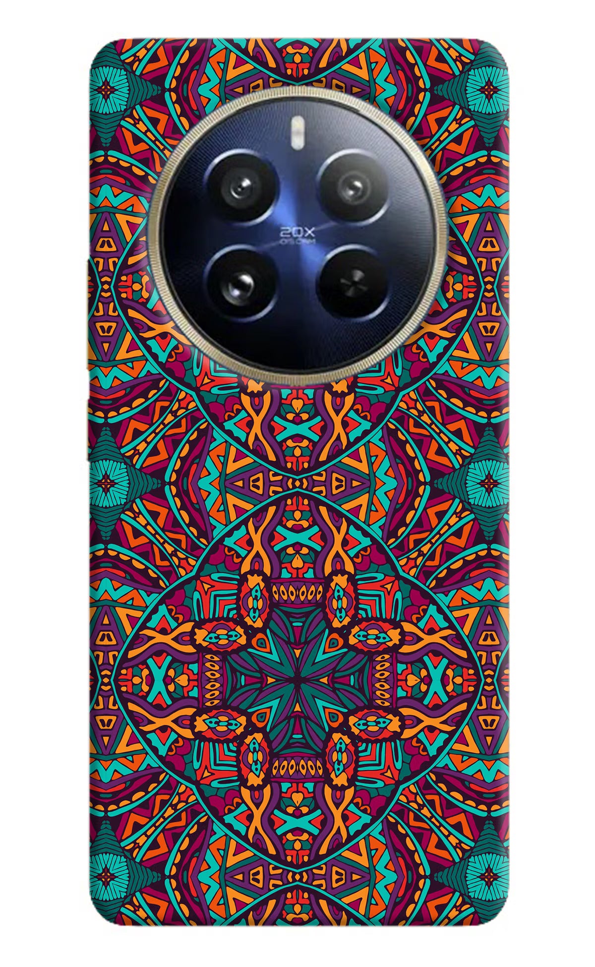 Colour Mandala Realme 12 Pro 5G/12 Pro+ 5G Hard Case Back Cover by Casekaro