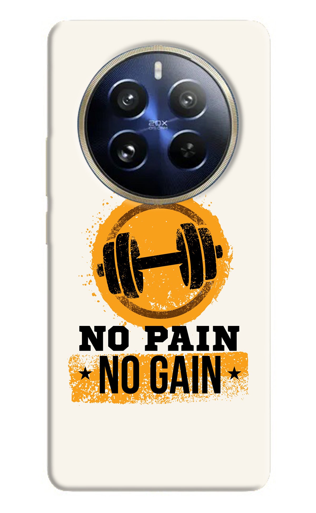 No Pain No Gain Realme 12 Pro 5G/12 Pro+ 5G Back Cover