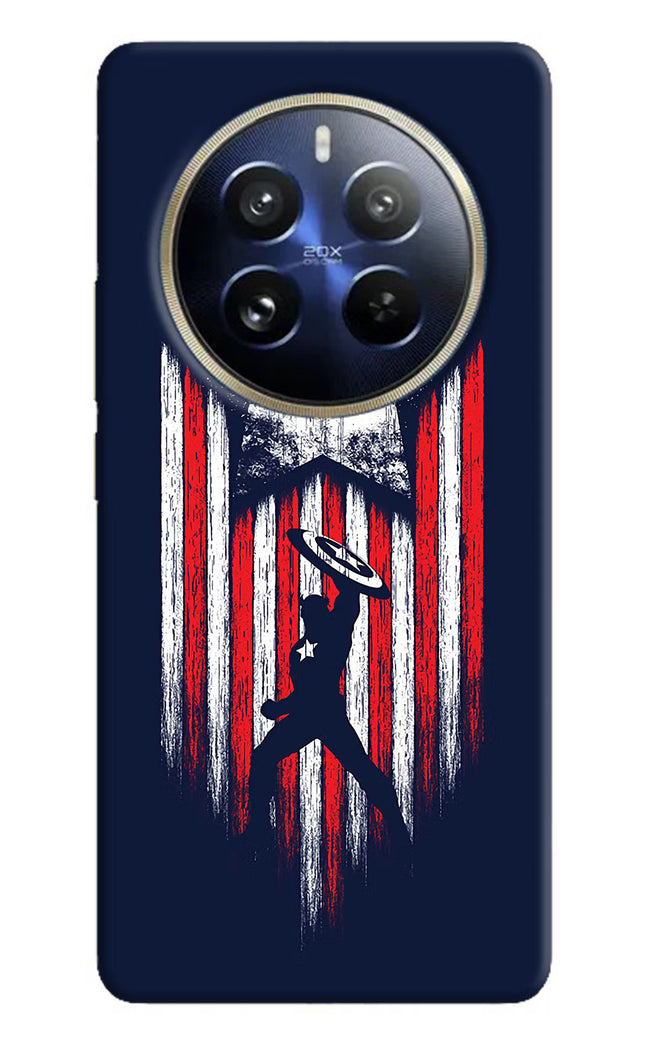 Captain America Marvel Art Realme 12 Pro 5G/12 Pro+ 5G Hard Case Back Cover by Casekaro